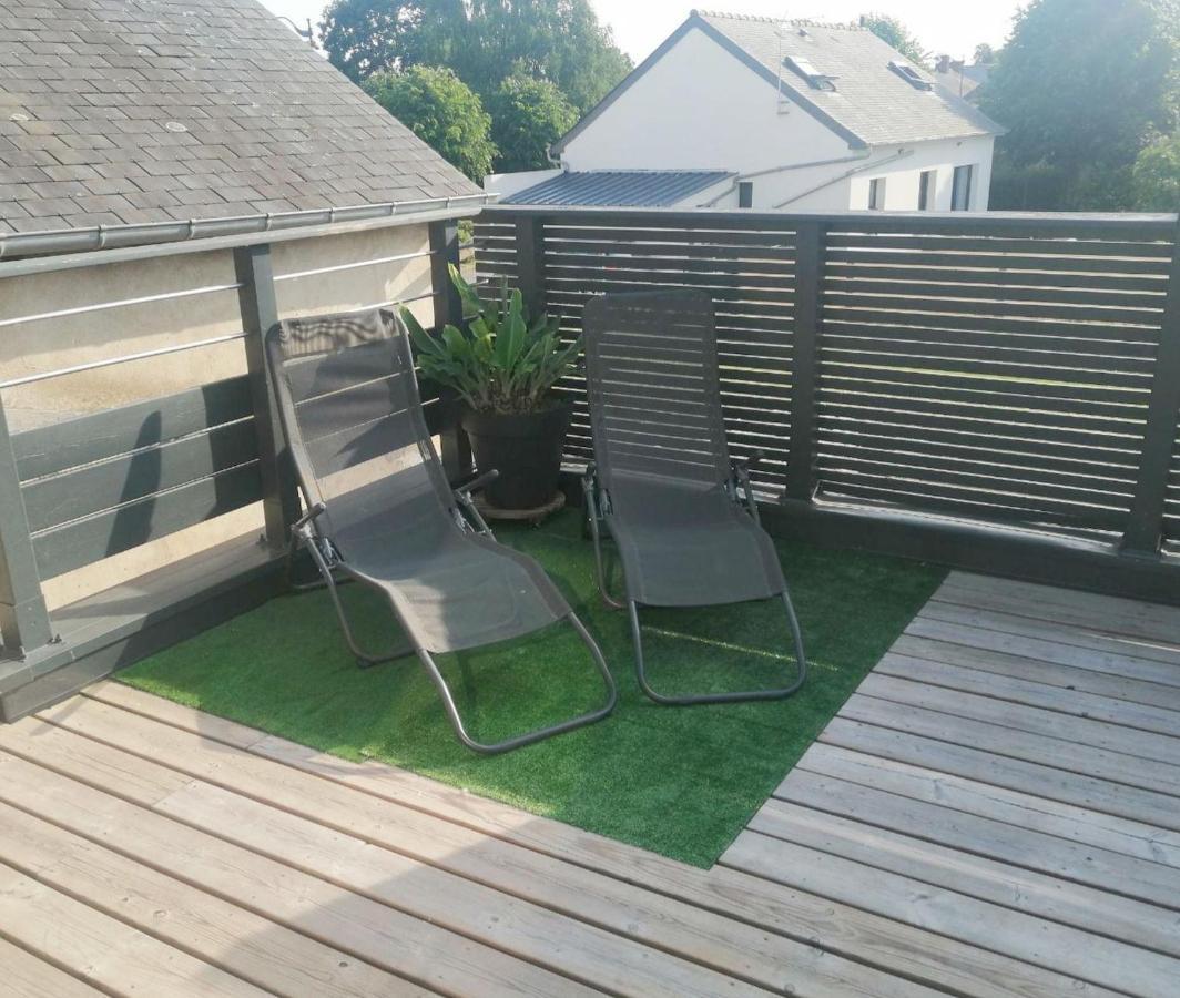 Gite La Terrasse Du 37 Breteil 外观 照片